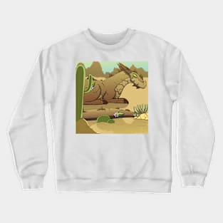 Earth Elemental Dragon Crewneck Sweatshirt